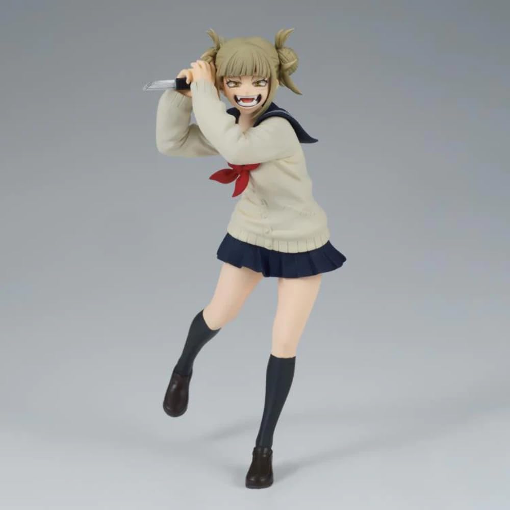 Banpresto - Figurine Himiko Toga My Hero Academia - Les Méchants Méchants 14 cm Multicolore BP19475 Banpresto - Figurine Himiko Toga My Hero Academia - Les Méchants Méchants 14 cm Multicolore BP19475